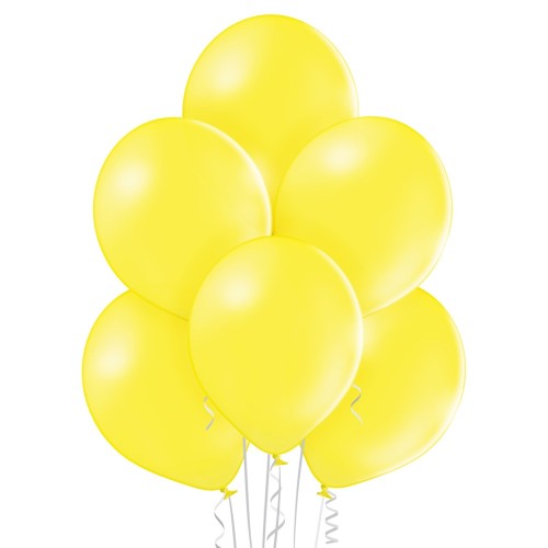 Воздушный шар «лимонный матовый»