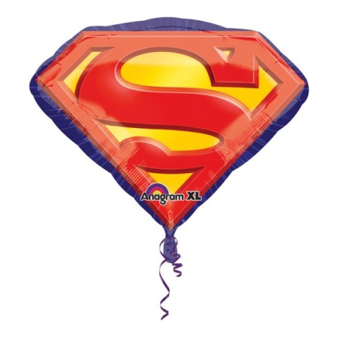 Foil balloon "SUPERMAN" badge