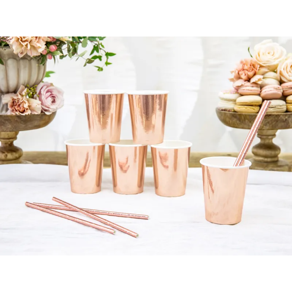 Cups, rose gold