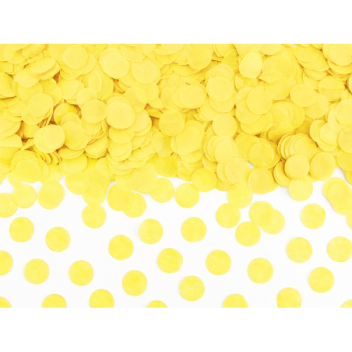 Confetti, yellow
