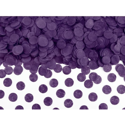 Конфетти, тёмно фиолетовый