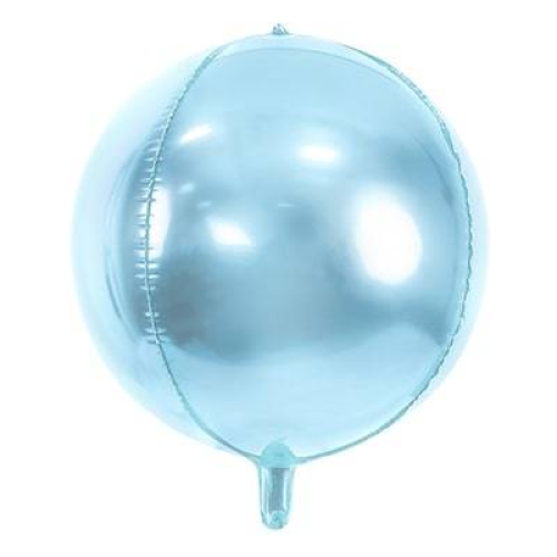 Foil balloon "BALL" light blue